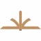 Ekena Millwork Redmond Smooth Timber Gable Bracket, Western Red Cedar, 84"W x 38"H x 3 1/2"D x 5 1/2"F, 11/12 Pitch GBW084X38X0406RED00SWR - alternate 1